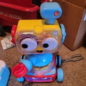 Interactive toy robot